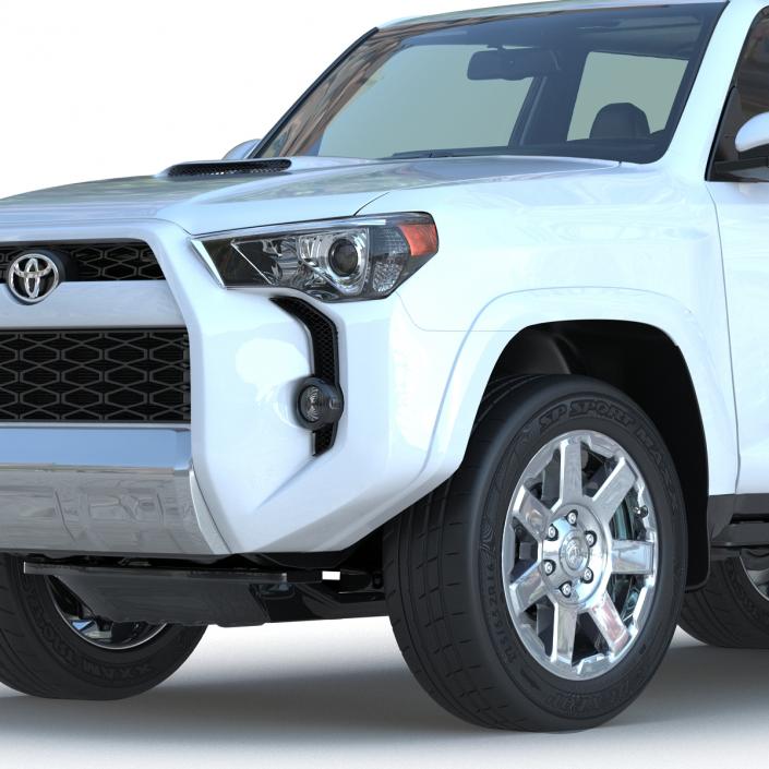 3D Toyota 4Runner and Hobby Caravan Prestige