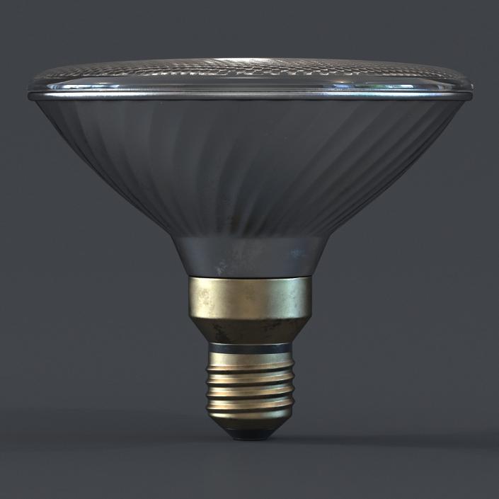 Halogen Flood Light Bulb 3D model