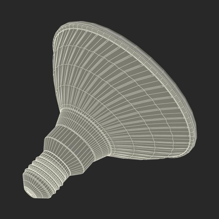 Halogen Flood Light Bulb 3D model