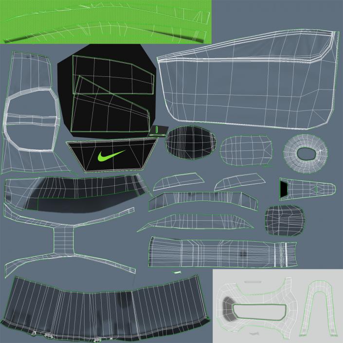 3D Golf Bag Nike model