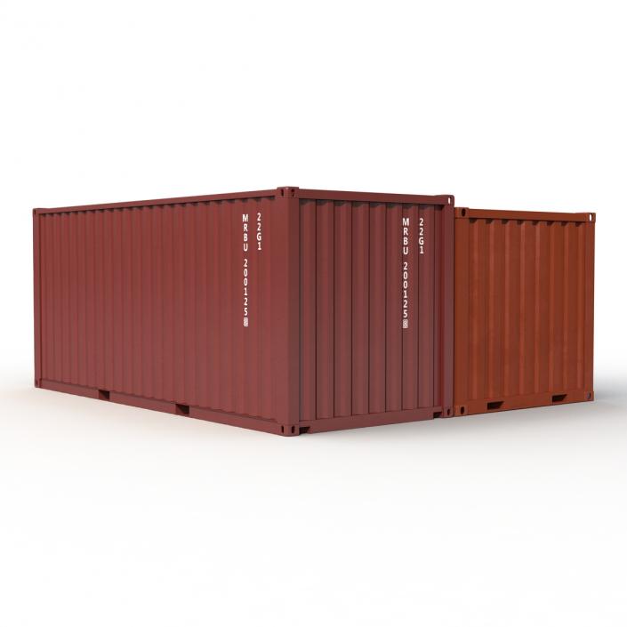 3D Containers Collection 3 model