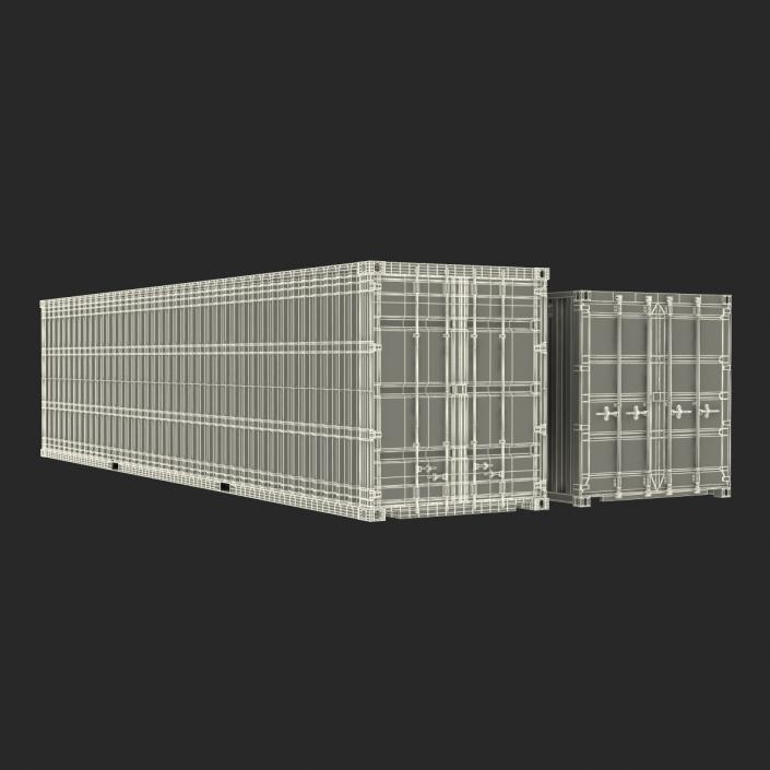 3D Containers Collection 3 model