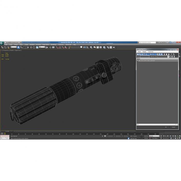 Star Wars Darth Vader Lightsaber 3D