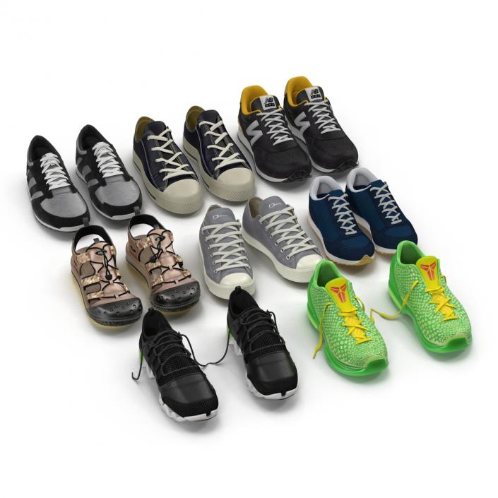 3D Sneakers 3D Models Collection 4