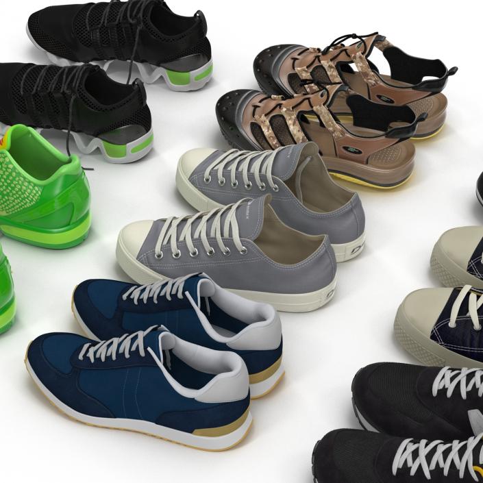 3D Sneakers 3D Models Collection 4