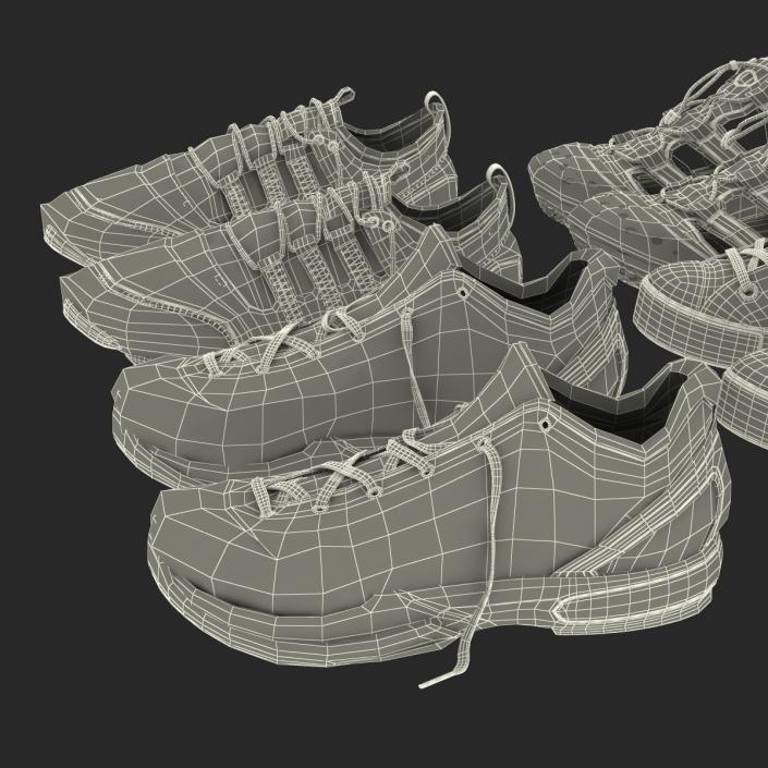 3D Sneakers 3D Models Collection 4