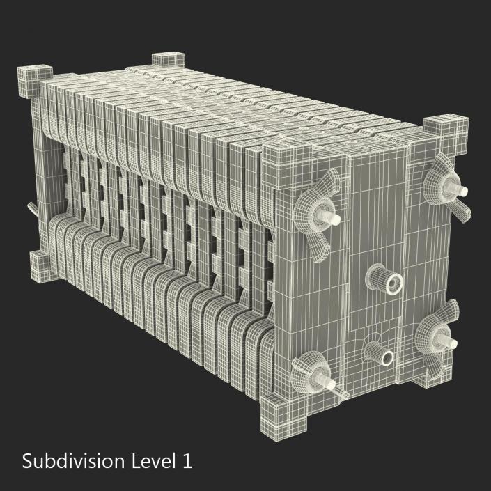 3D model Fuel Cell Stack