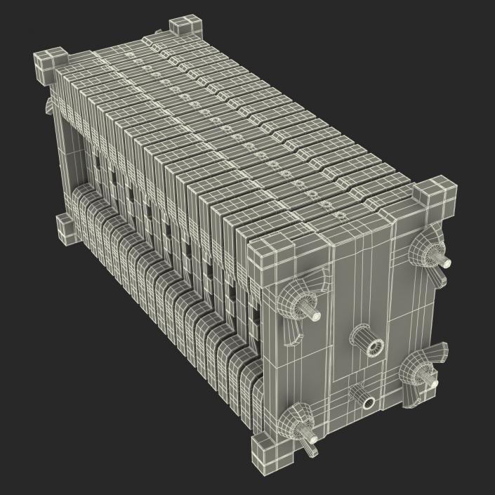 3D model Fuel Cell Stack