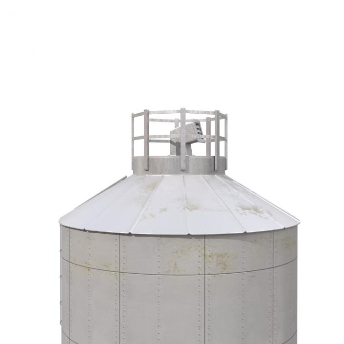 Industrial Tower Grain Dryers 3D model