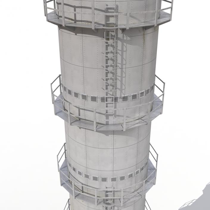 Industrial Tower Grain Dryers 3D model