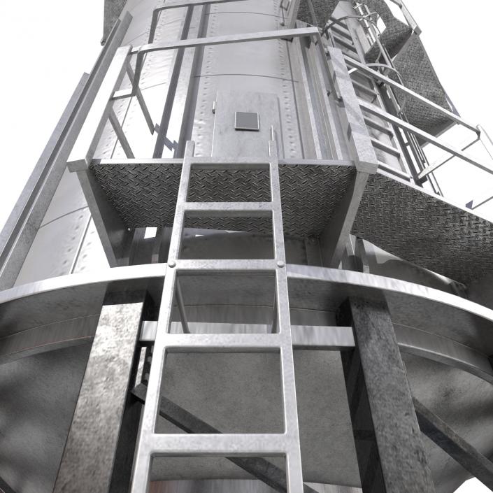 Industrial Tower Grain Dryers 3D model