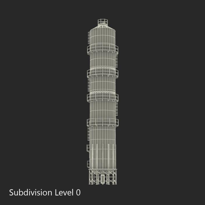 Industrial Tower Grain Dryers 3D model