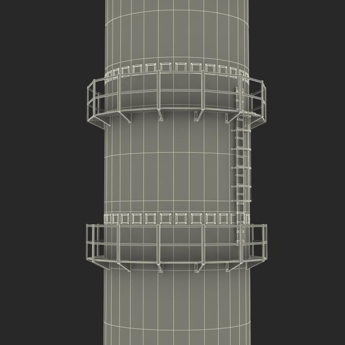 Industrial Tower Grain Dryers 3D model