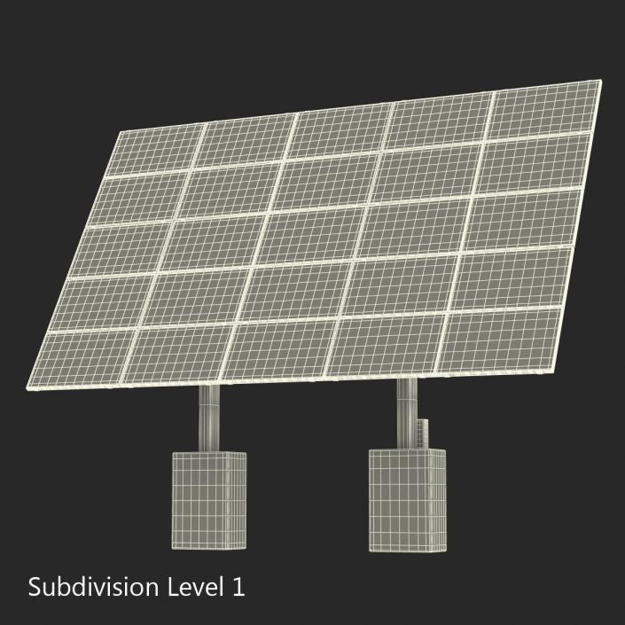 3D model Solar Cell