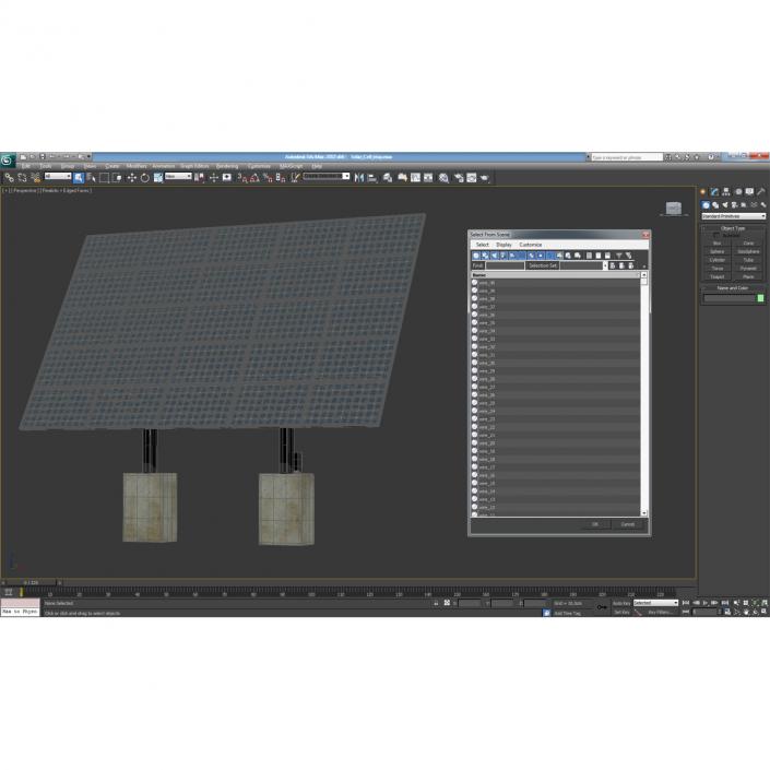 3D model Solar Cell