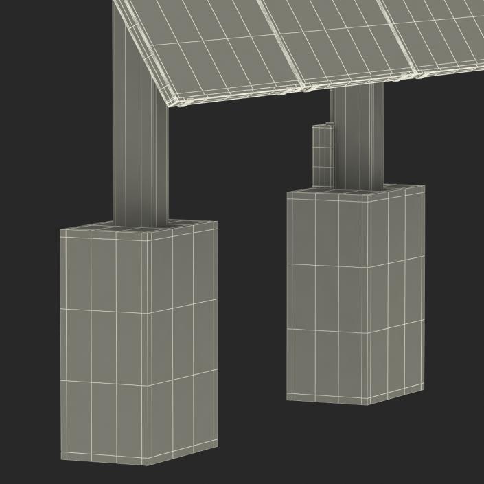 3D model Solar Cell