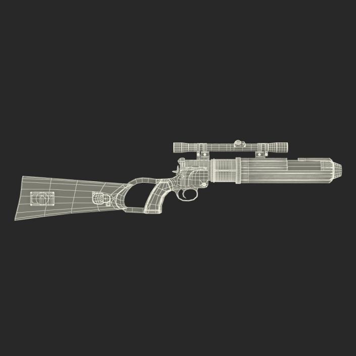 Star Wars Boba Fett Blaster 3D