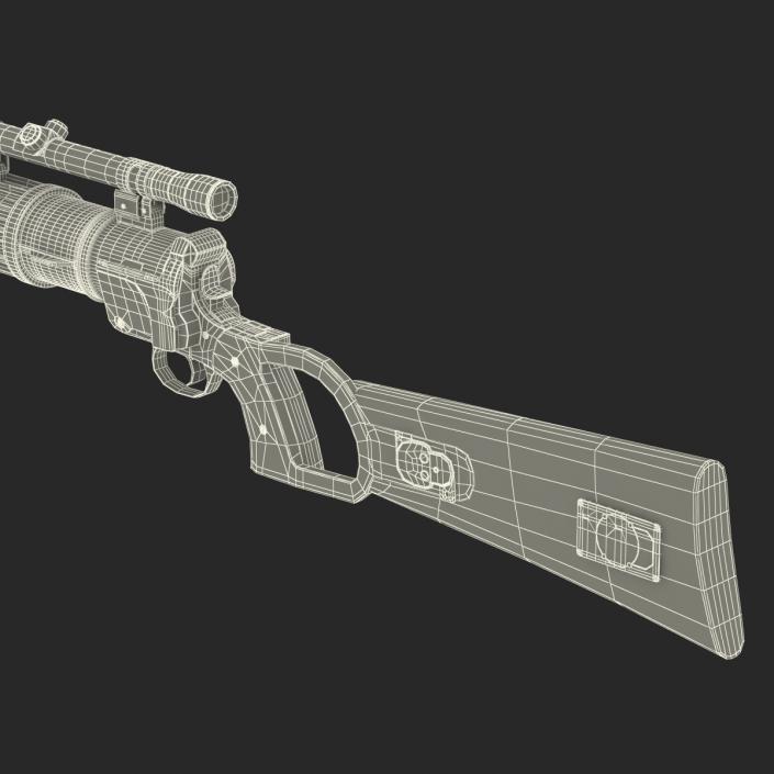 Star Wars Boba Fett Blaster 3D