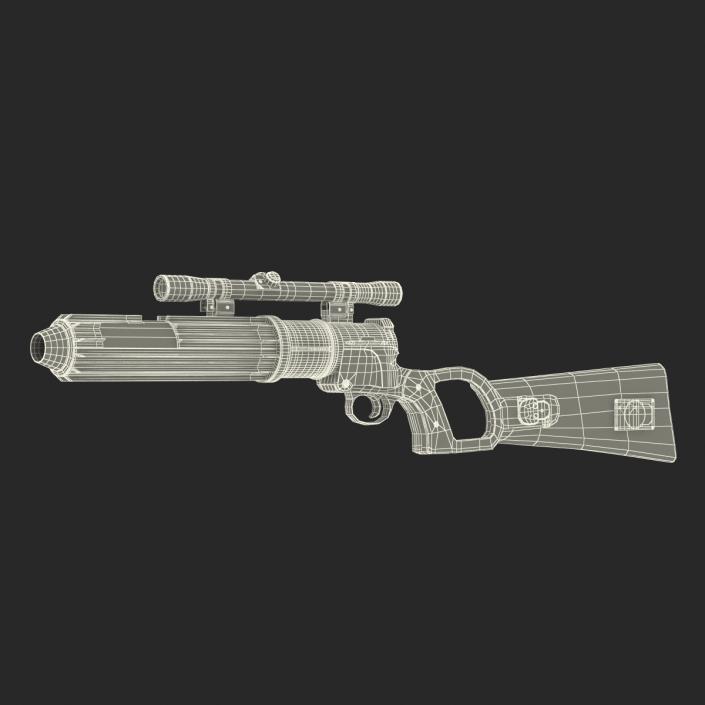 Star Wars Boba Fett Blaster Used 3D