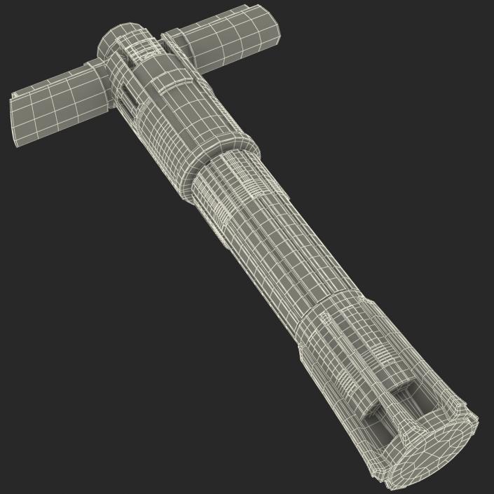 Kylo Ren Lightsaber 3D model