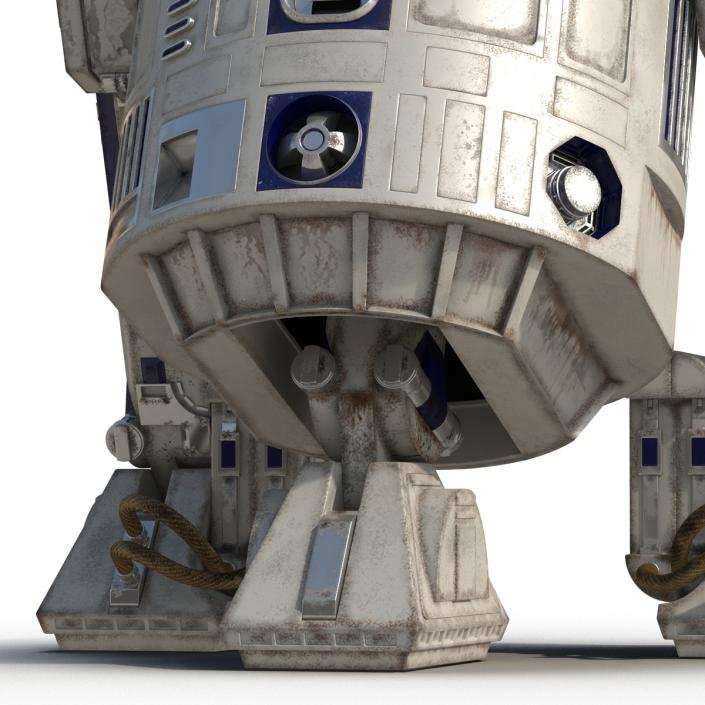 R2 D2 3D model