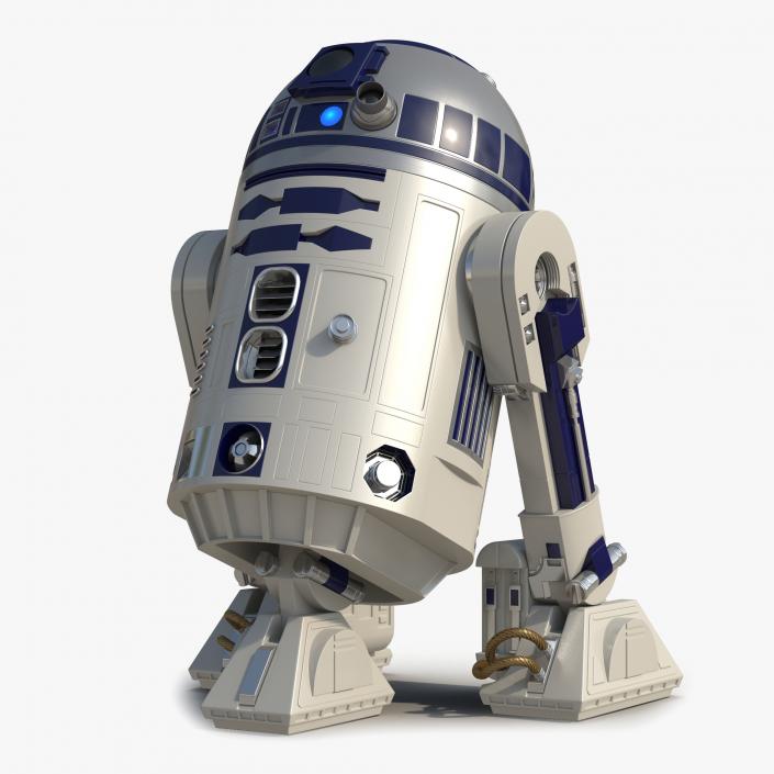 3D model Star Wars Droids R2D2 and BB8 Collection