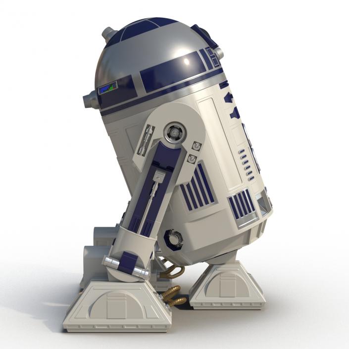 3D model Star Wars Character R2 D2