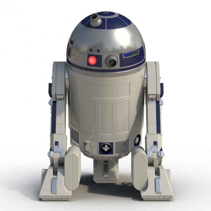 3D model Star Wars Character R2 D2