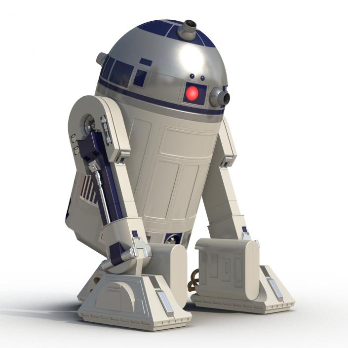 3D model Star Wars Character R2 D2