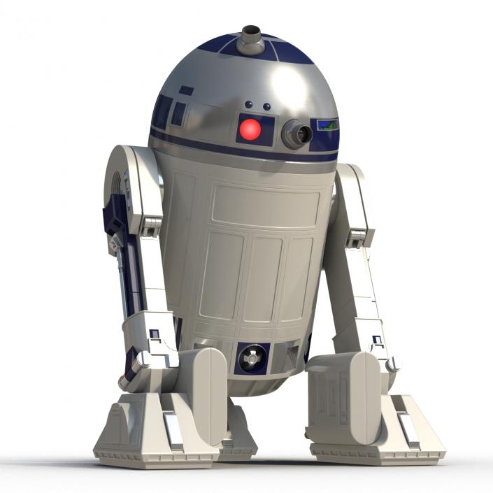 3D model Star Wars Character R2 D2