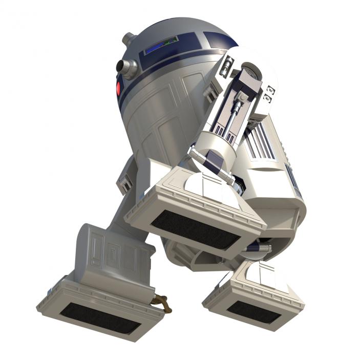 3D model Star Wars Character R2 D2