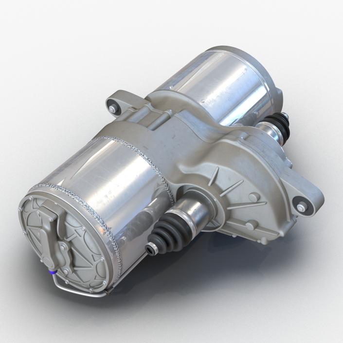 3D model Tesla Electric Motor