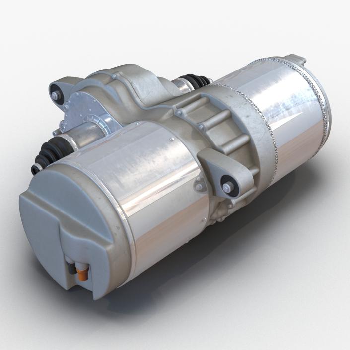 3D model Tesla Electric Motor