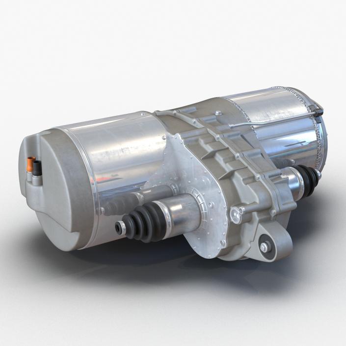 3D model Tesla Electric Motor