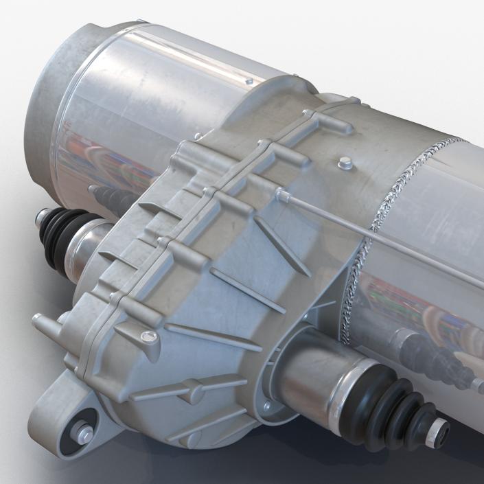 3D model Tesla Electric Motor