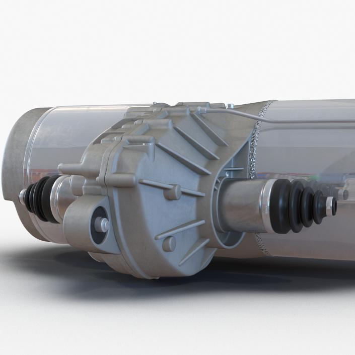 3D model Tesla Electric Motor