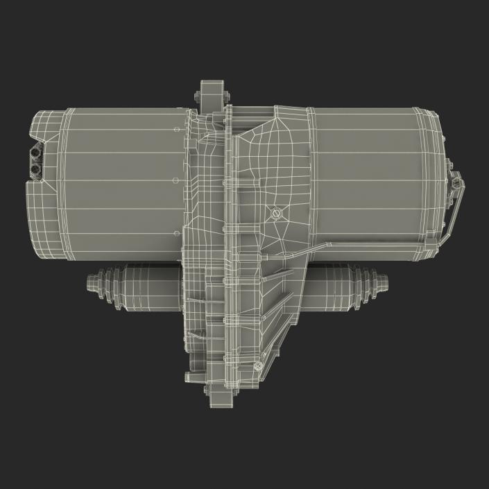 3D model Tesla Electric Motor