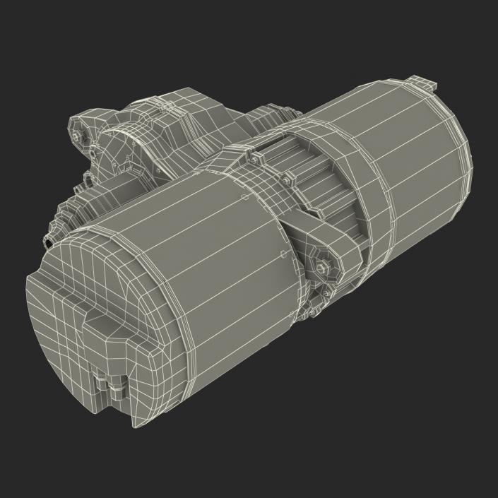 3D model Tesla Electric Motor