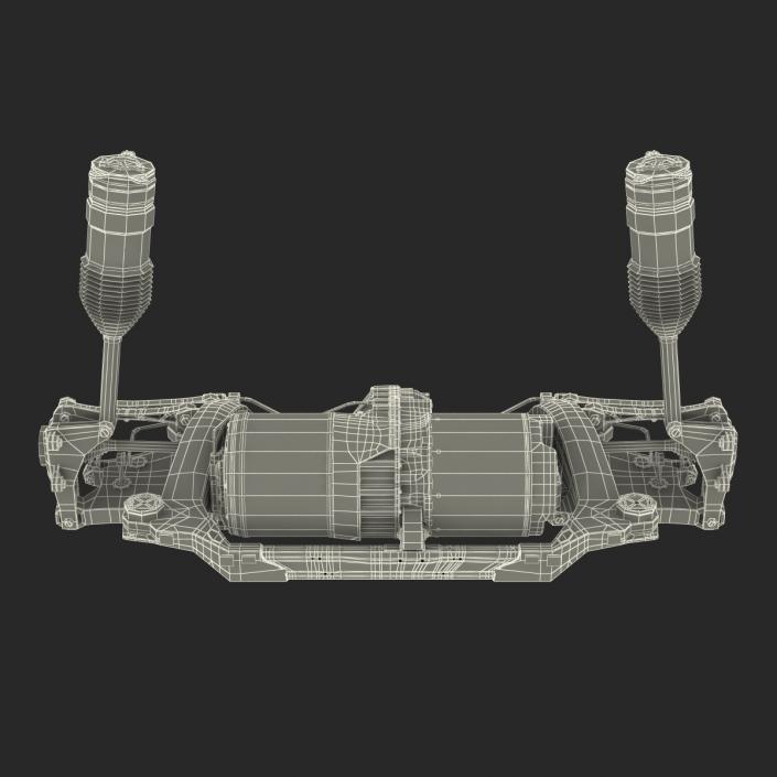 3D model Tesla Model S Back Axle 2