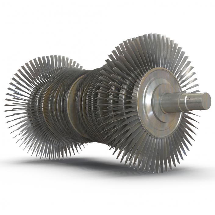 3D Steam Turbine model