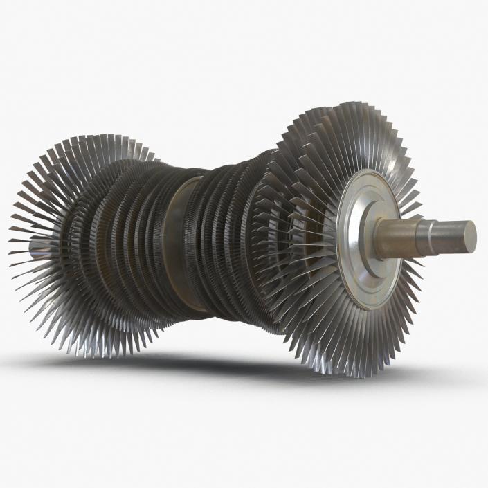 3D Steam Turbine model