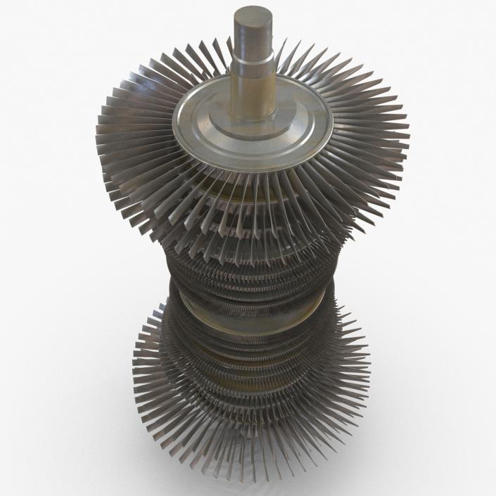 3D Steam Turbine model