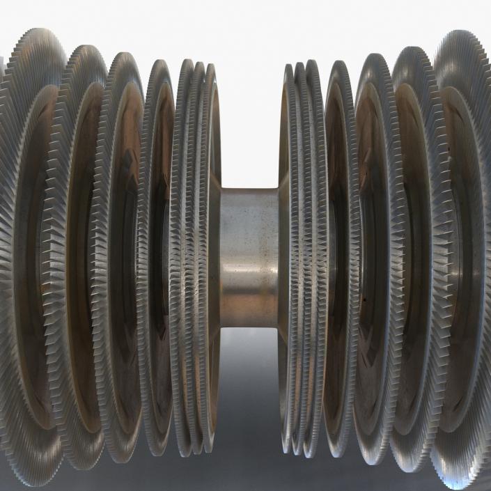 3D Steam Turbine model