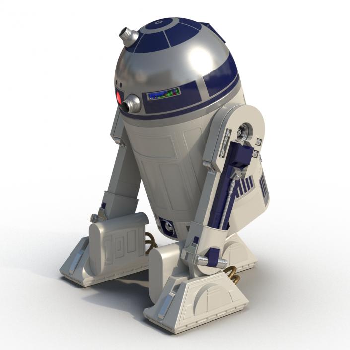 3D model Star Wars Character R2 D2