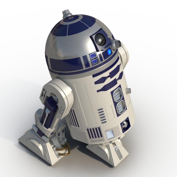 3D model Star Wars Character R2 D2