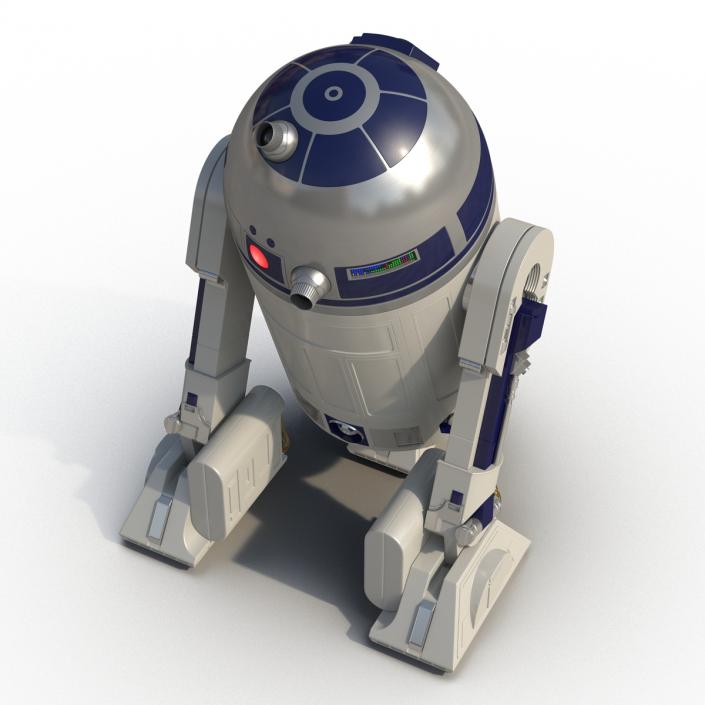 3D model Star Wars Character R2 D2