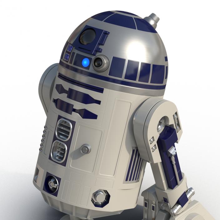 3D model Star Wars Character R2 D2