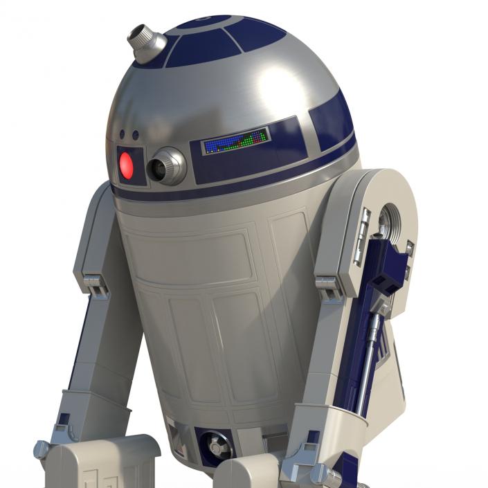 3D model Star Wars Character R2 D2