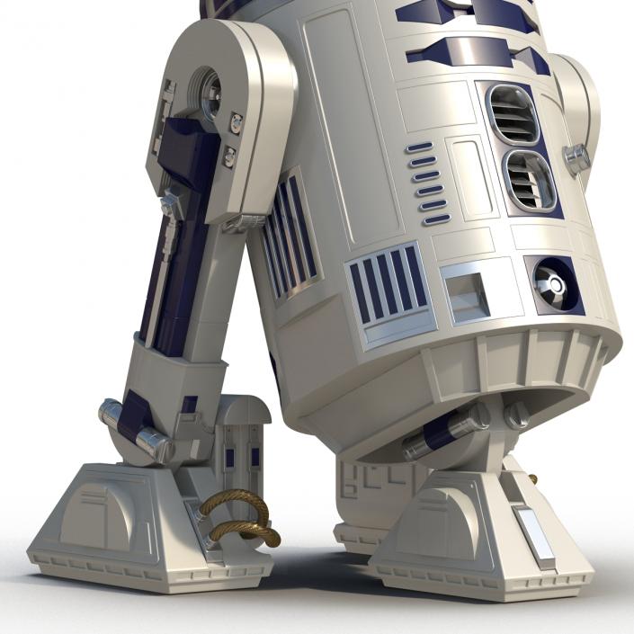 3D model Star Wars Character R2 D2