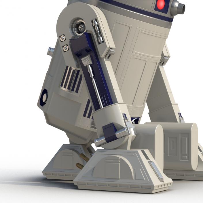 3D model Star Wars Character R2 D2